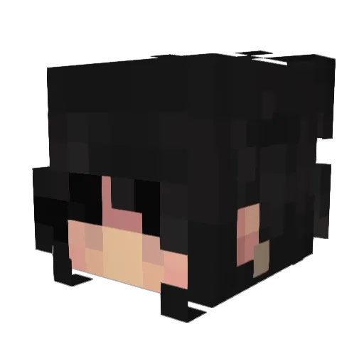 s8phii Minecraft avatar head, 3D render