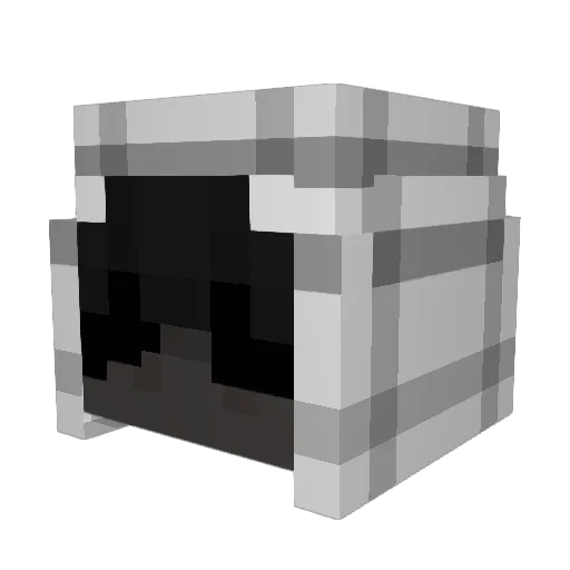 s9my Minecraft avatar head, 3D render