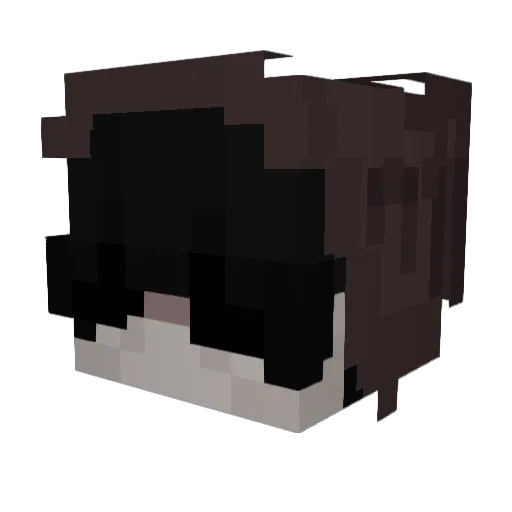 sAleqz Minecraft avatar head, 3D render