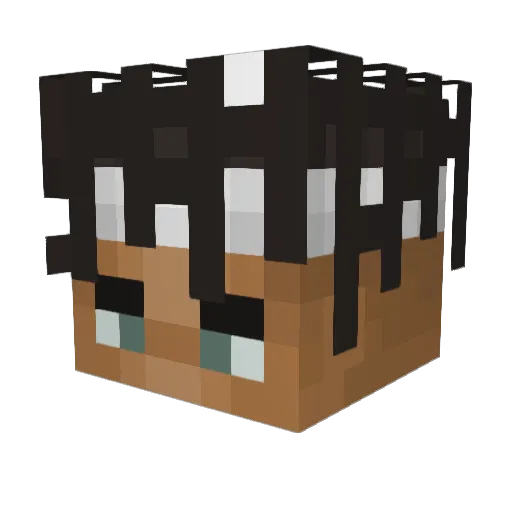 sCaMmAn69 Minecraft avatar head, 3D render