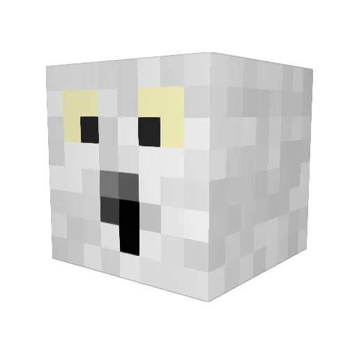 sEsEisawsoeme Minecraft avatar head, 3D render