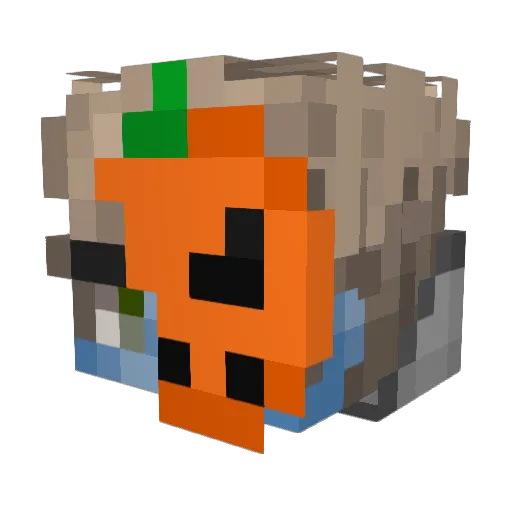 sGABRYello Minecraft avatar head, 3D render