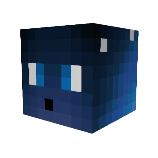 sKILLedYou Minecraft avatar head, 3D render