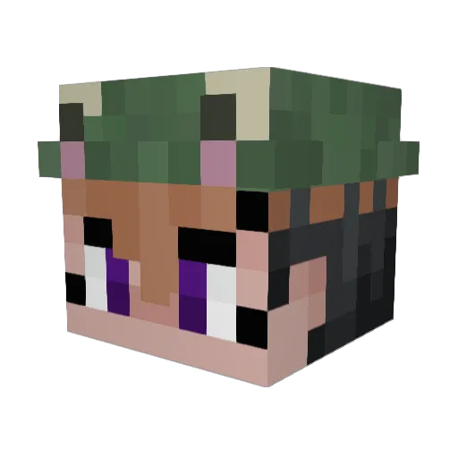 sKiLLzKiLL Minecraft avatar head, 3D render