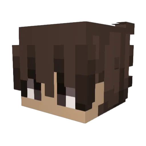 sKonrados Minecraft avatar head, 3D render