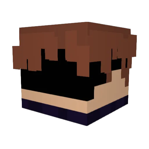sMOky74 Minecraft avatar head, 3D render