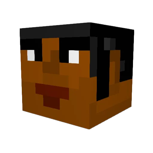 sNigger01485 Minecraft avatar head, 3D render