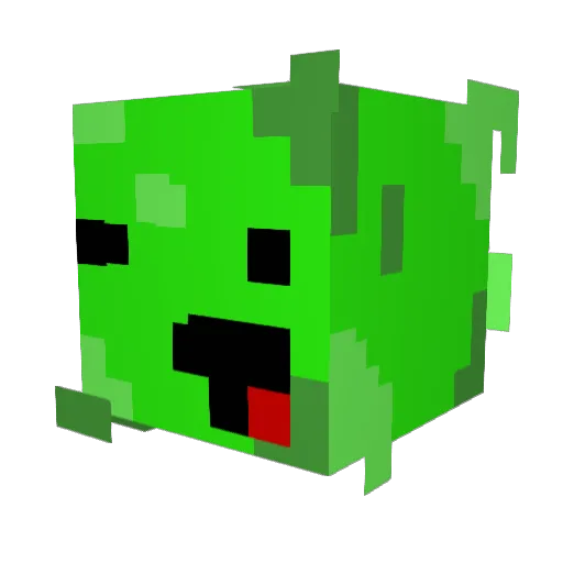 sPLUPI Minecraft avatar head, 3D render