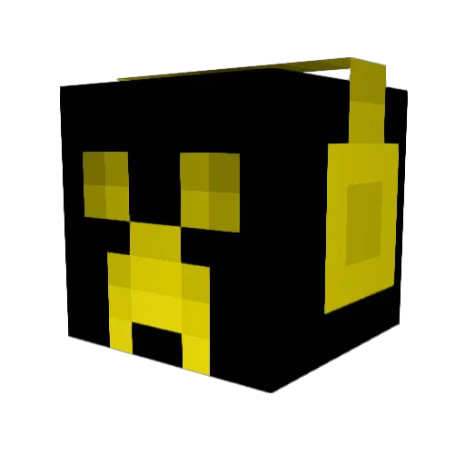sSlosh Minecraft avatar head, 3D render