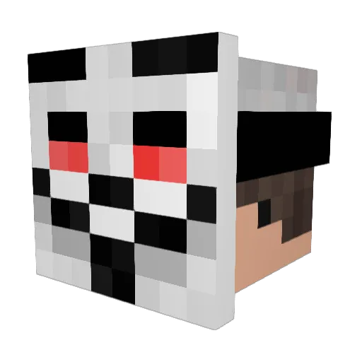 sStickyGames Minecraft avatar head, 3D render