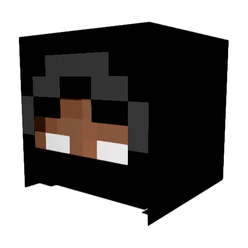 sStrawSs Minecraft avatar head, 3D render