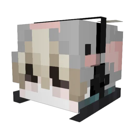 sSurtr Minecraft avatar head, 3D render