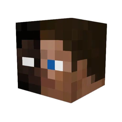 sTRAng3r7 Minecraft avatar head, 3D render