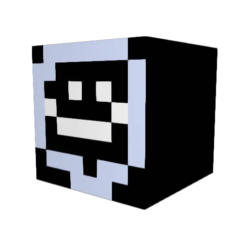 sUMMONLEss Minecraft avatar head, 3D render