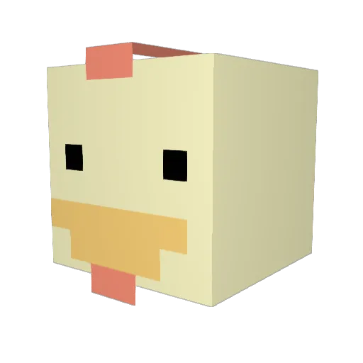 sWaGL0rD_666 Minecraft avatar head, 3D render