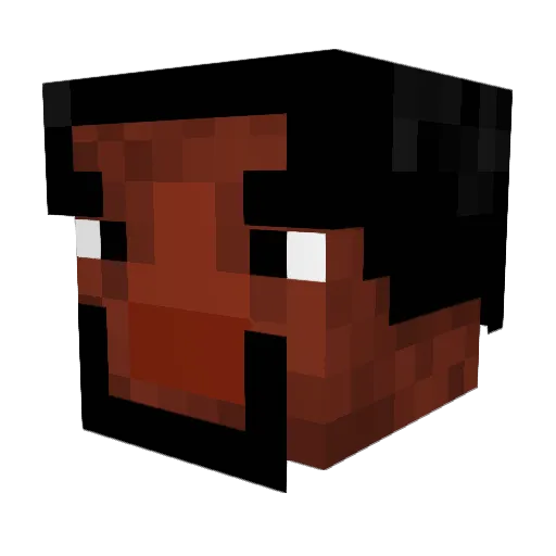 sWitCh1288 Minecraft avatar head, 3D render