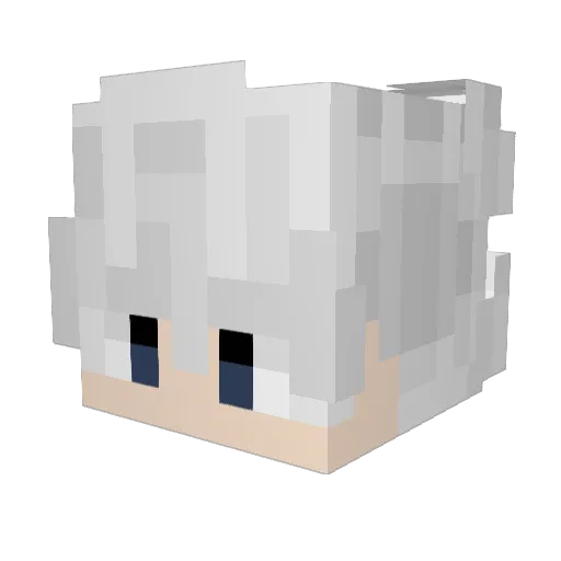 sXenoTapBay Minecraft avatar head, 3D render
