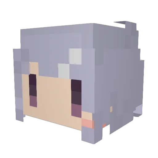 s_deserter Minecraft avatar head, 3D render