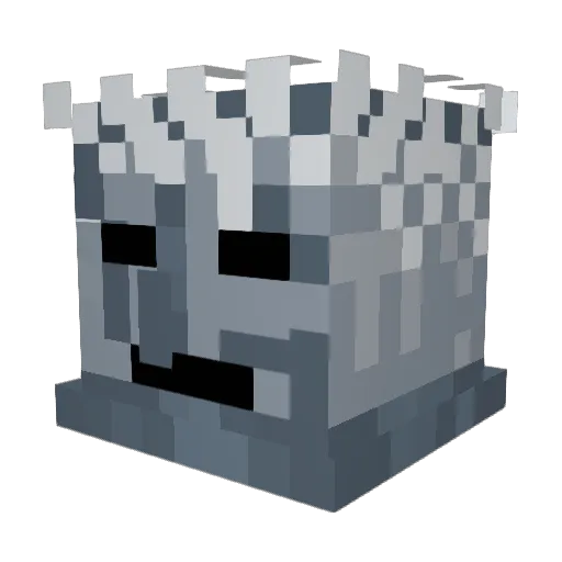 s_keggi Minecraft avatar head, 3D render