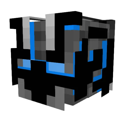 sa52026 Minecraft avatar head, 3D render