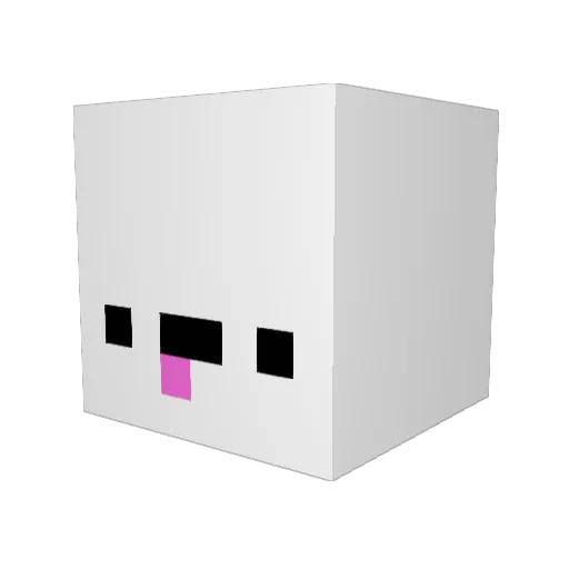 sa_ku_ra_ Minecraft avatar head, 3D render