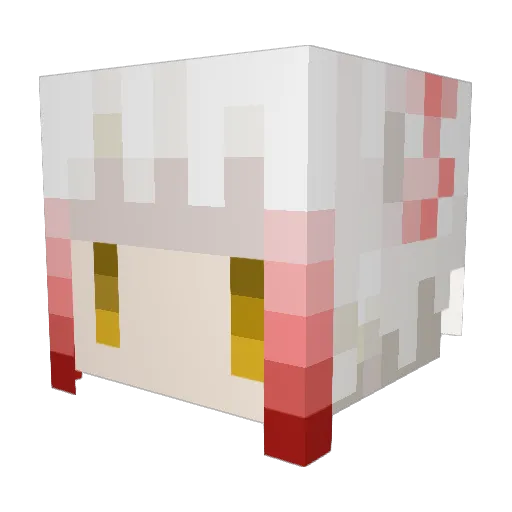saaaaaaaaan Minecraft avatar head, 3D render