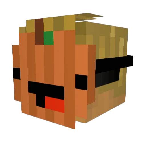 sab2003 Minecraft avatar head, 3D render