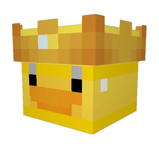 saba_117 Minecraft avatar head, 3D render