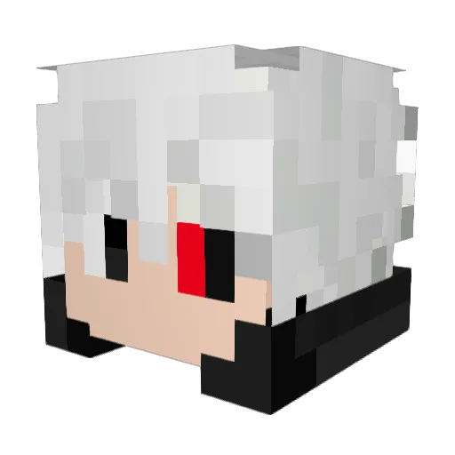 sabaldo Minecraft avatar head, 3D render