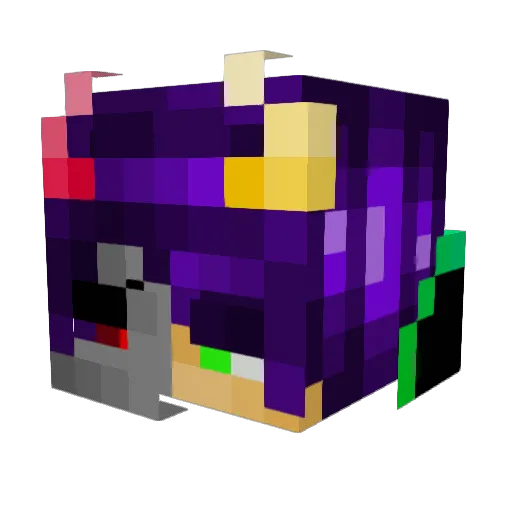 saban_831 Minecraft avatar head, 3D render