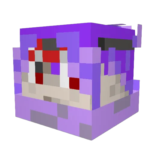 sabata4 Minecraft avatar head, 3D render