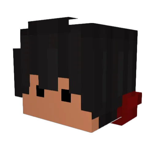 sabba__ Minecraft avatar head, 3D render