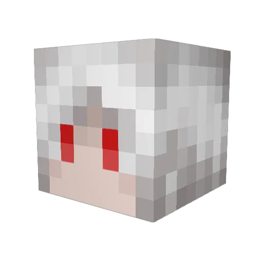 saberboy785 Minecraft avatar head, 3D render
