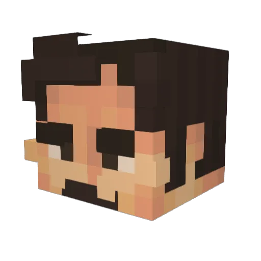 sabi9000 Minecraft avatar head, 3D render