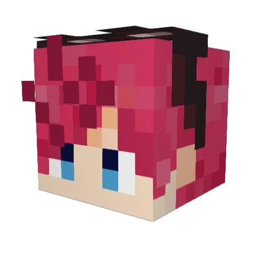 sabo0116 Minecraft avatar head, 3D render