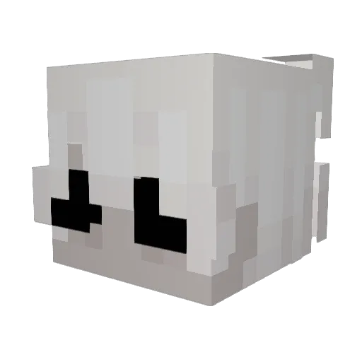 sabo32 Minecraft avatar head, 3D render
