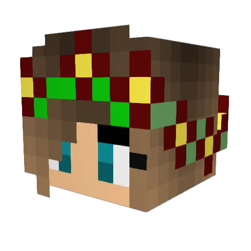 sabri2001 Minecraft avatar head, 3D render