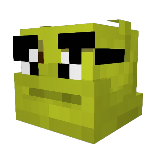 sabrina_06 Minecraft avatar head, 3D render
