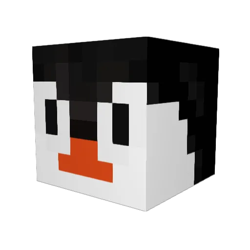 sabupreme Minecraft avatar head, 3D render