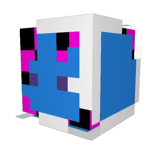 sackofnutss Minecraft avatar head, 3D render
