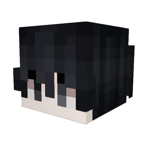 sacrifero Minecraft avatar head, 3D render