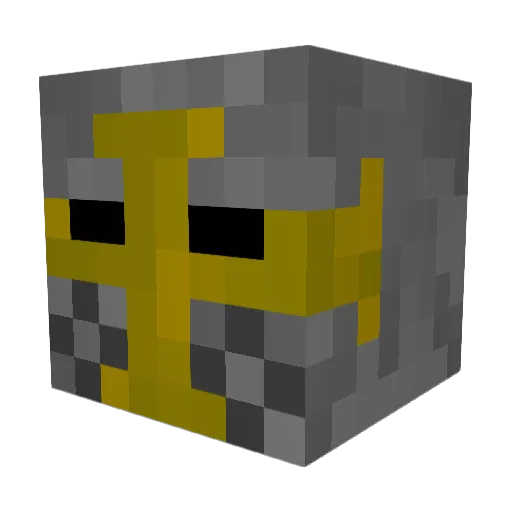 sacthebear Minecraft avatar head, 3D render