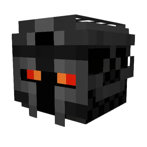 sad20000 Minecraft avatar head, 3D render