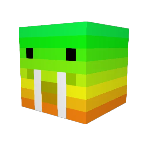 sad__yeehaw Minecraft avatar head, 3D render