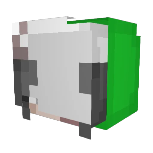 sadassa324354 Minecraft avatar head, 3D render
