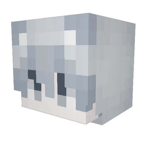 sadboyY_Y Minecraft avatar head, 3D render