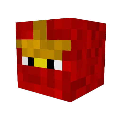 sadcholo420 Minecraft avatar head, 3D render