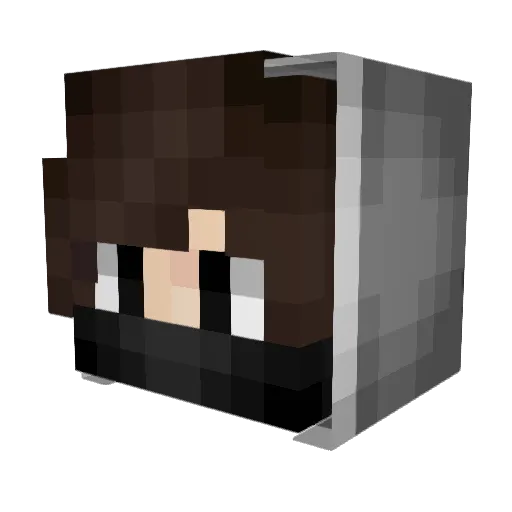 saddam1990 Minecraft avatar head, 3D render