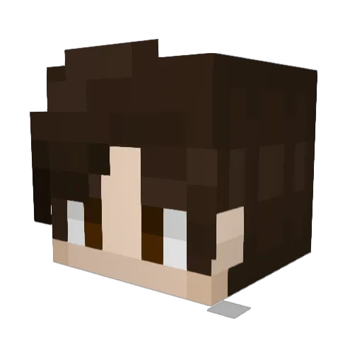 saddambey_3169 Minecraft avatar head, 3D render