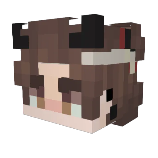 sadmatthew Minecraft avatar head, 3D render